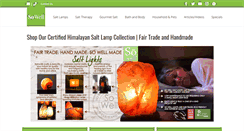 Desktop Screenshot of natural-salt-lamps.com